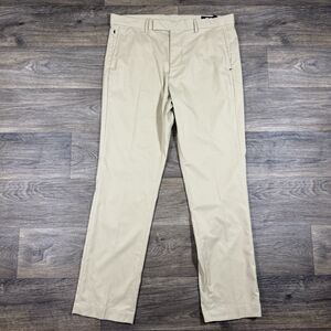RLX Ralph Lauren Pants Mens 35x32 Tan Golf Performance Stretch Tailored Fit